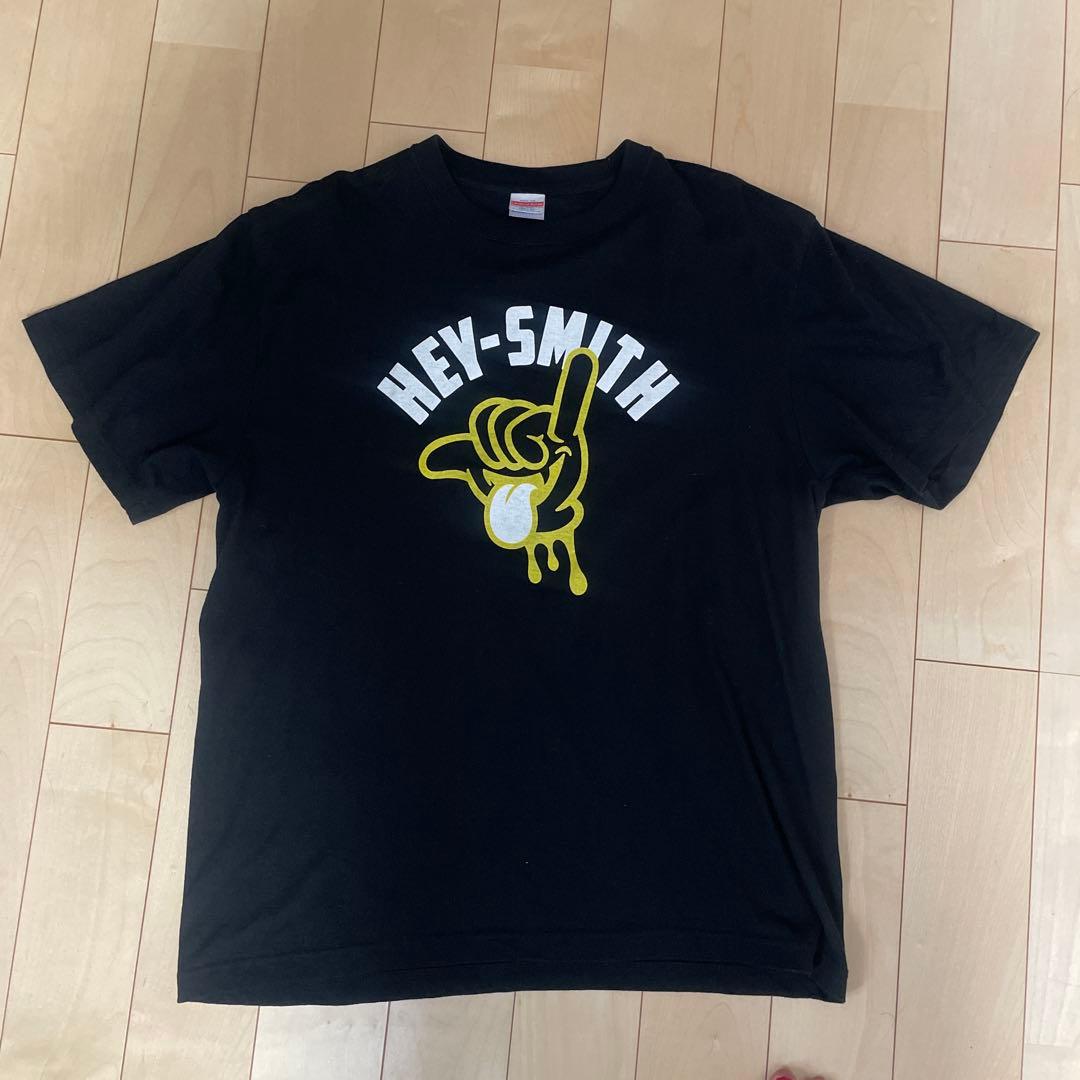 最終値下げ】HEY-SMITH ヘイスミ Tシャツ L - メルカリ