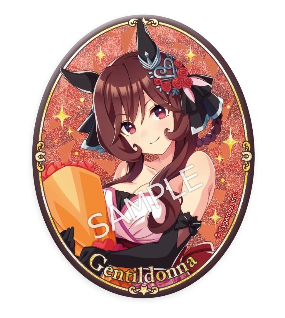 ウマ娘 アクリルスタンド 缶バッジ ジェンティルドンナ - メルカリ