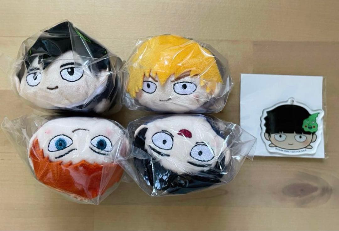 モブサイコ100 モフフサ ぬいぐるみ ごろりんマスコット まとめ売り