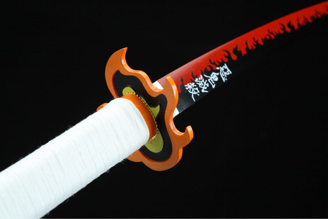 煉獄杏寿郎皮套金 日本刀 模造刀 居合刀 日輪刀 鬼滅の刃 - メルカリ