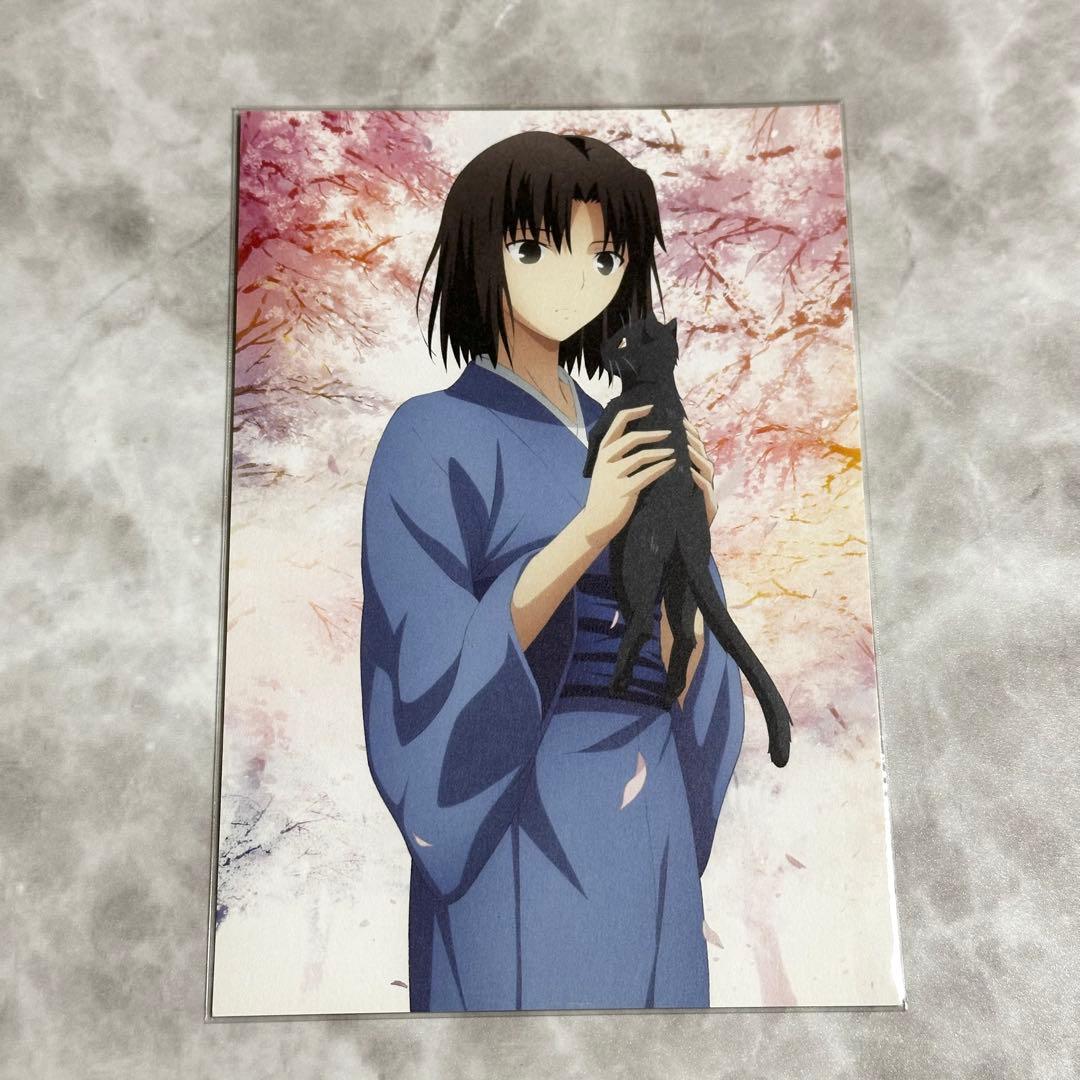 ufotable 空の境界 両儀式 名古屋リニューアルオープン記念 ポスト