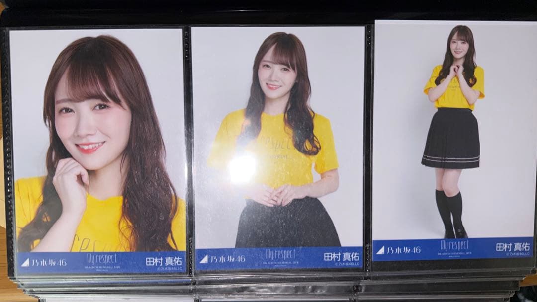 乃木坂46 田村真佑 My respectアルバムライブT コンプ - メルカリ