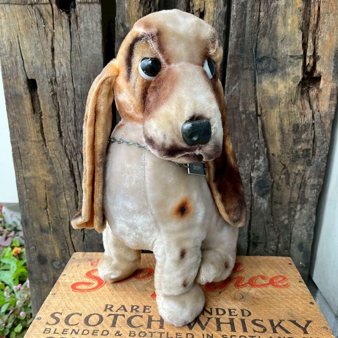 【USA vintage】 “DROOPY” カマー ぬいぐるみ　犬