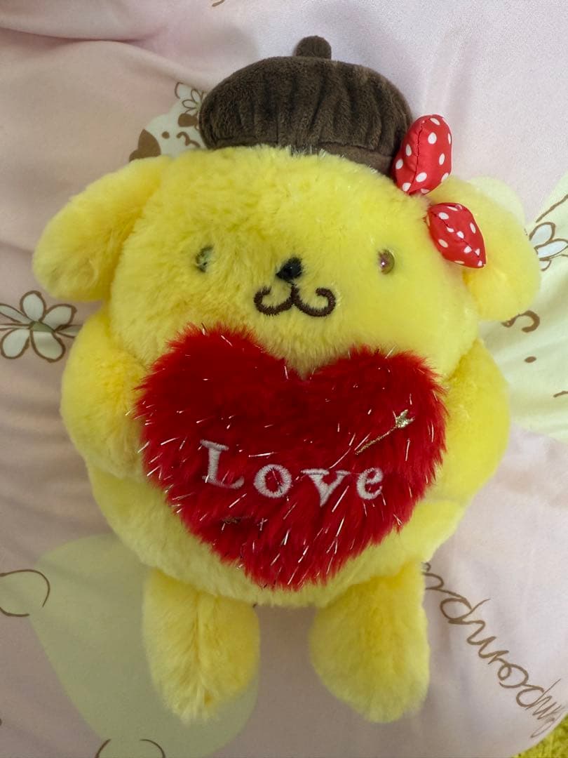 ポムポムプリン　ぬいぐるみ ポムポムプリン むぎゅっとBIGぬいぐるみ｜タイトーの8月のおすすめ