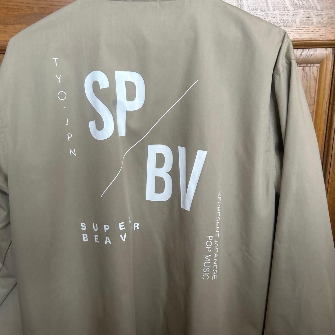 スーパービーバー　Lサイズ　受注生産コーチジャケット　中古　ベージュ Yahoo!オークション - 美品 スーパービーバー SUPER BEAVER 受注生産