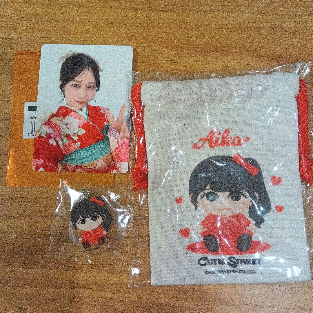 CUTIESTREET 飴と道 佐野愛花 グッズセット トレカ・巾着・チャーム