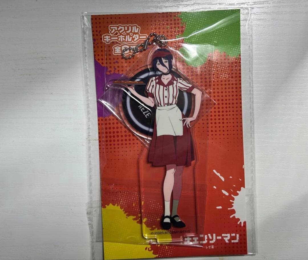 チェンソーマン アクリルキーホルダー レゼ ラウンドワン限定 アクリル