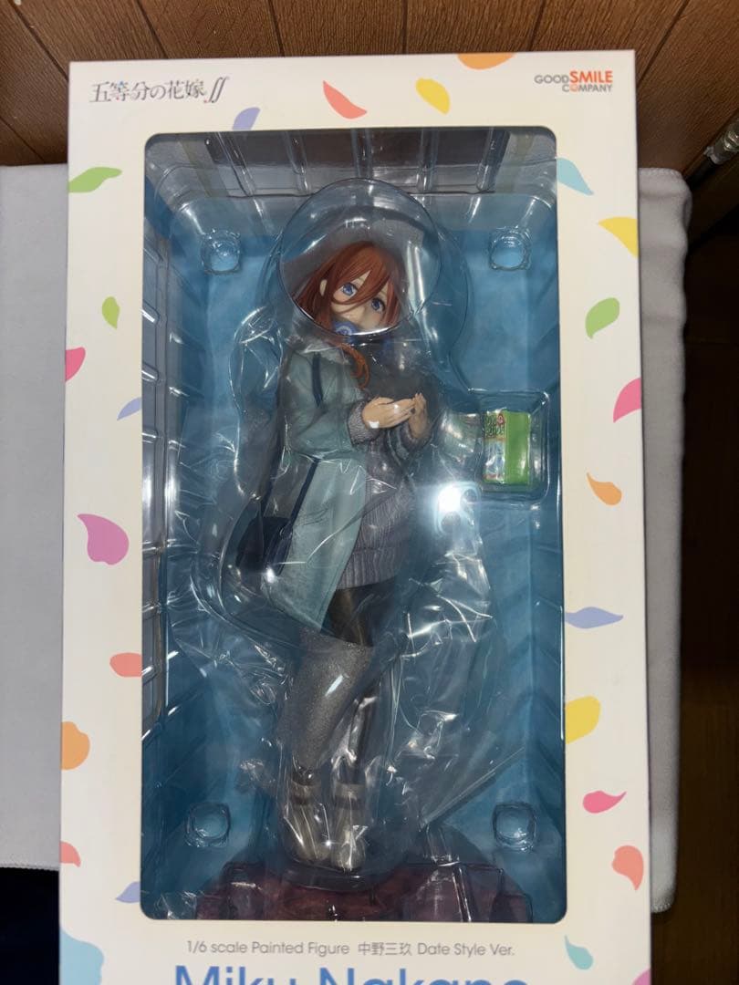 値下げ不可☆五等分の花嫁グッドスマイル三玖未開封＋FIVE３点三玖未使用近いＸＬ