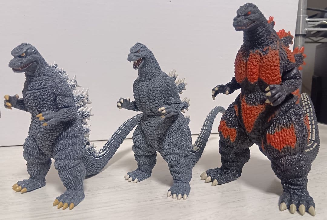 [開封品] 東宝怪獣コレクション ゴジラ(84)(89)(95) 三種セット 公式】ユーキャンの通販ショップ 東宝怪獣コレクション 特別版