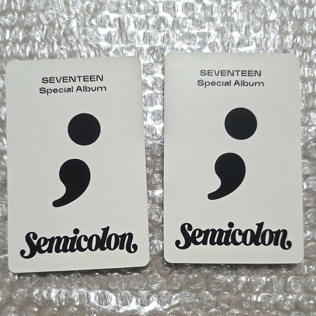 SEVENTEEN Semicolon ウォヌ WONWOO セブチ トレカ - メルカリ