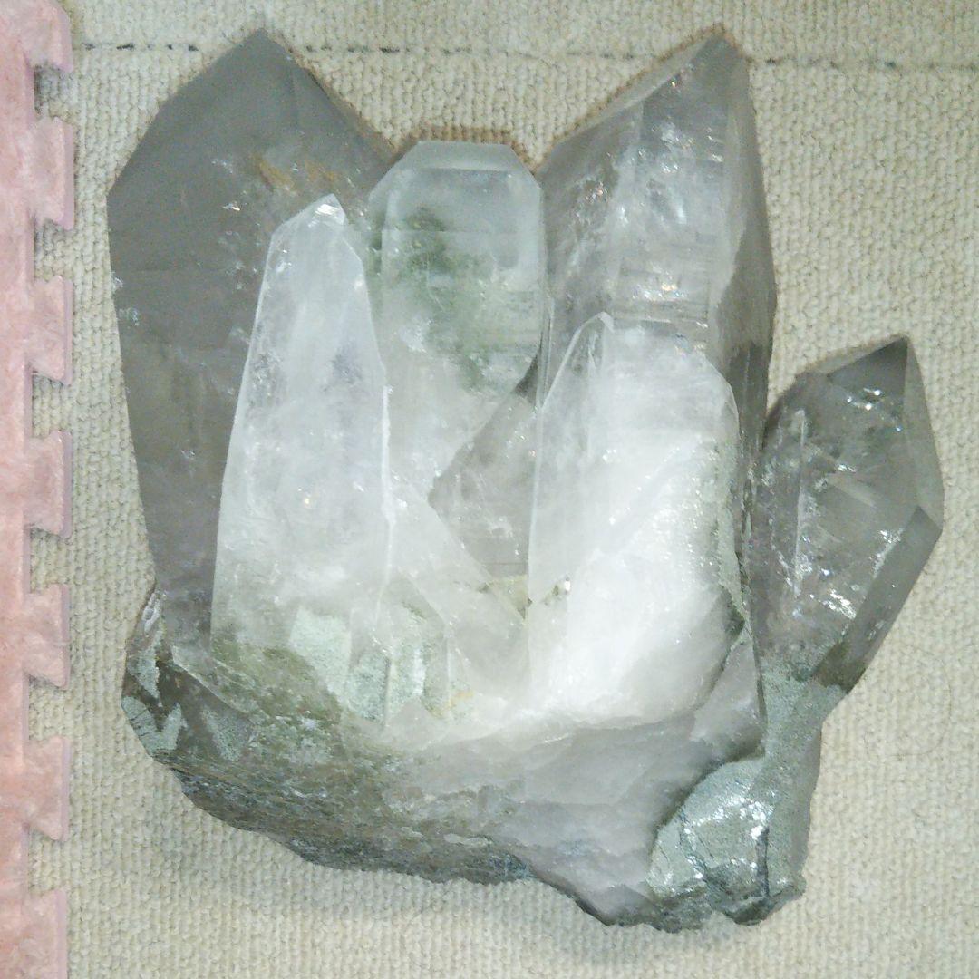水晶 水晶郡 クラスター ヒマラヤ水晶 (パキスタン領) パキスタン/スカルドゥ産]ヒマラヤ水晶クラスター/原石 - 埼玉県吉川市