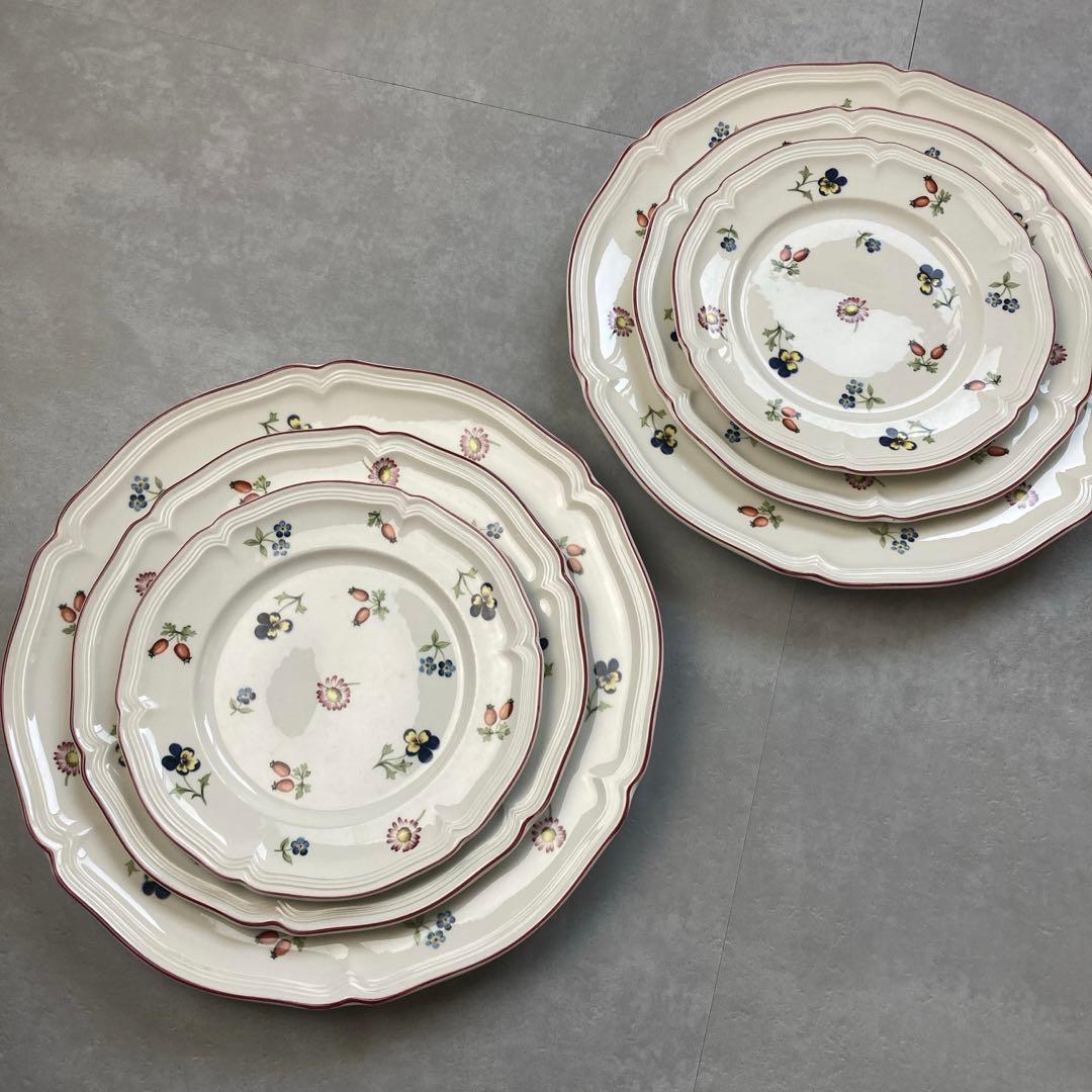廃盤】Villeroy&Boch ビレロイ＆ボッホ プチフルール 6点セット - メルカリ