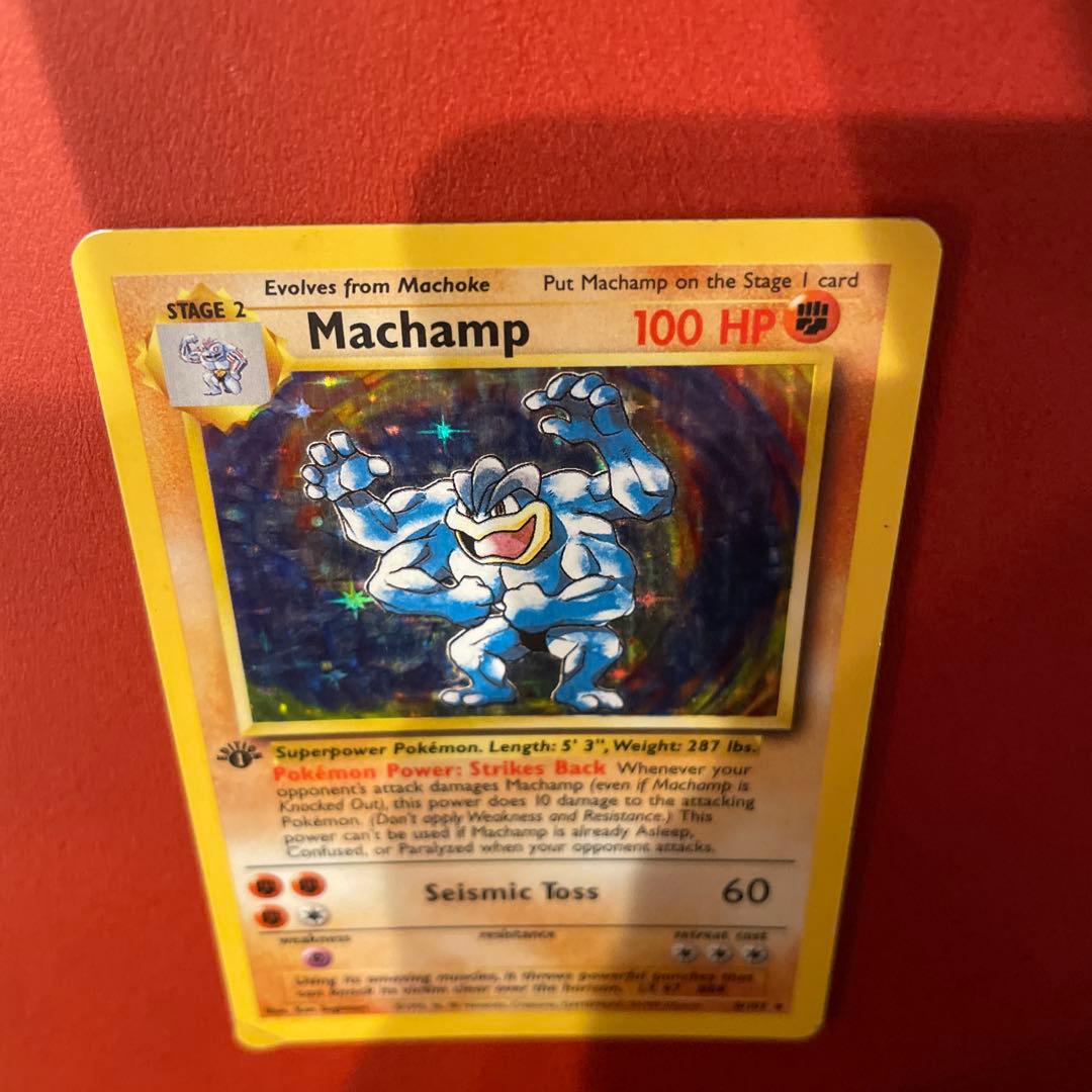 ポケモンカード旧裏英語版 1st edition Machamp カイリキー - メルカリ