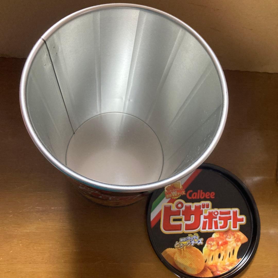 ピザポテトBIG空き缶 ＆ ピザポテト BIG（126g） × 2袋 - メルカリ