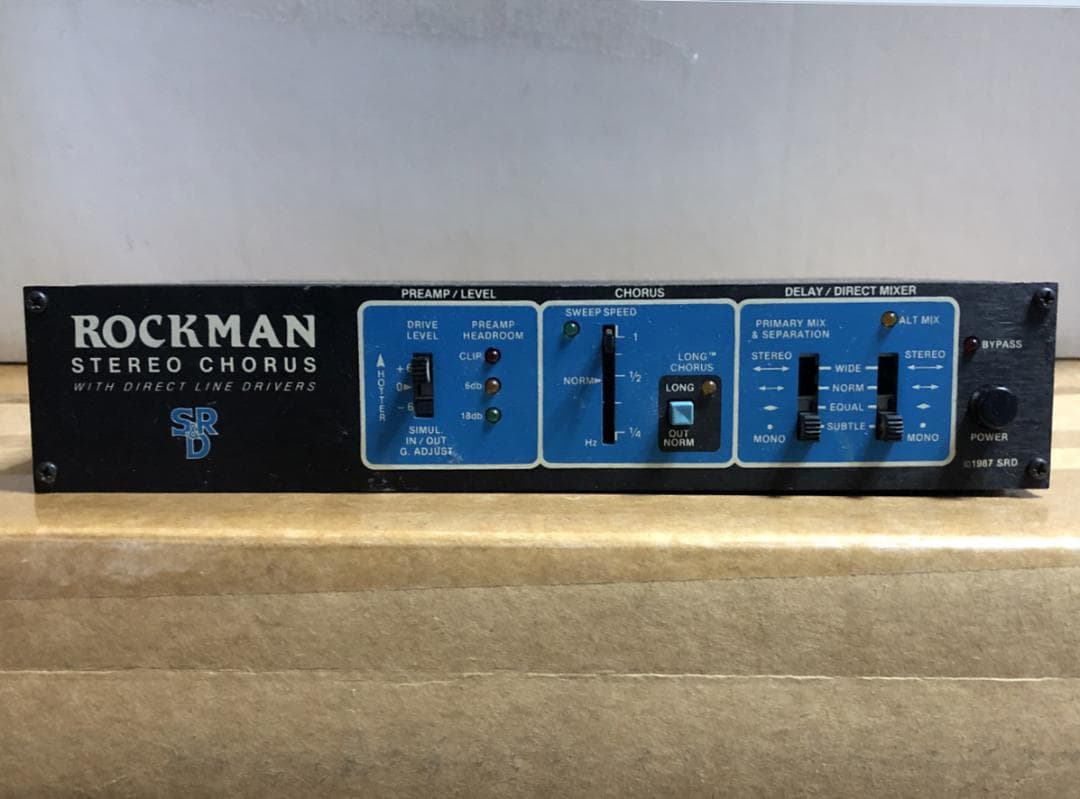 Rockman Stereo Chorus ロックマン ステレオ コーラス Rockman STEREO CHORUS MODEL 100（ビンテージ）【楽器検索デジマート】