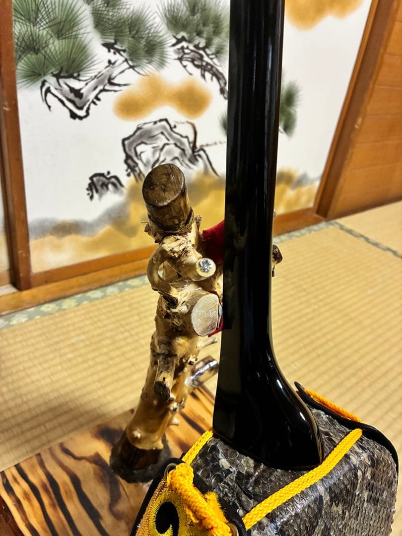 沖縄三線！貴重！知念大工型！本張り【一枚張り】 - メルカリ