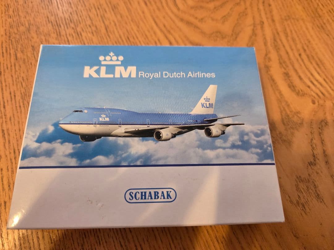 絶版】SCHABAK KLMオランダ航空 B747-400 1/600 - メルカリ