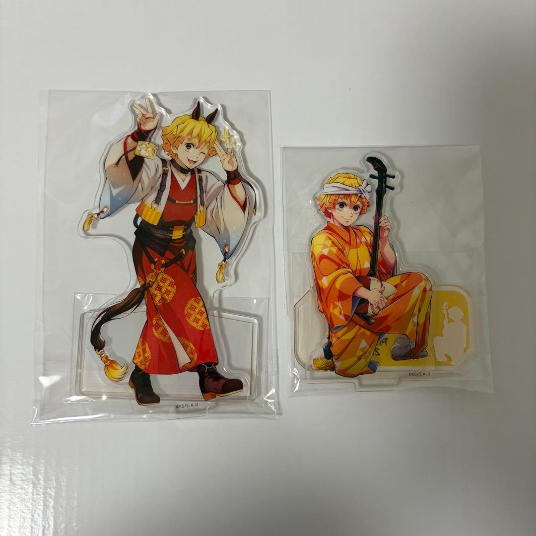 鬼滅の刃 我妻善逸 アクリルスタンド セット - メルカリ