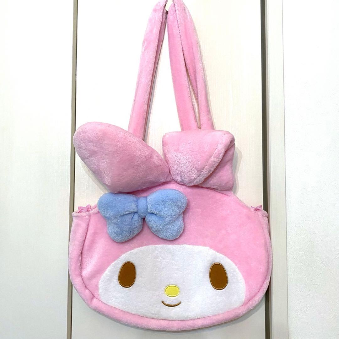 マイメロ フェイスBIGトートバッグ - メルカリ