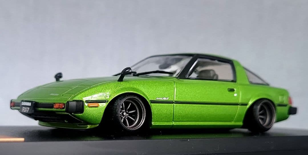 1/43 サバンナ RX-7改 ワタナベ ホイール アルミ製 深リム - メルカリ