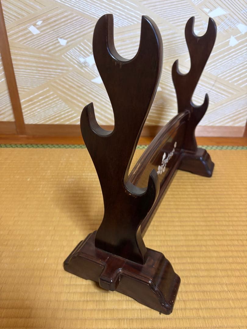 刀掛け 刀台 武具 螺鈿 3本掛け - メルカリ