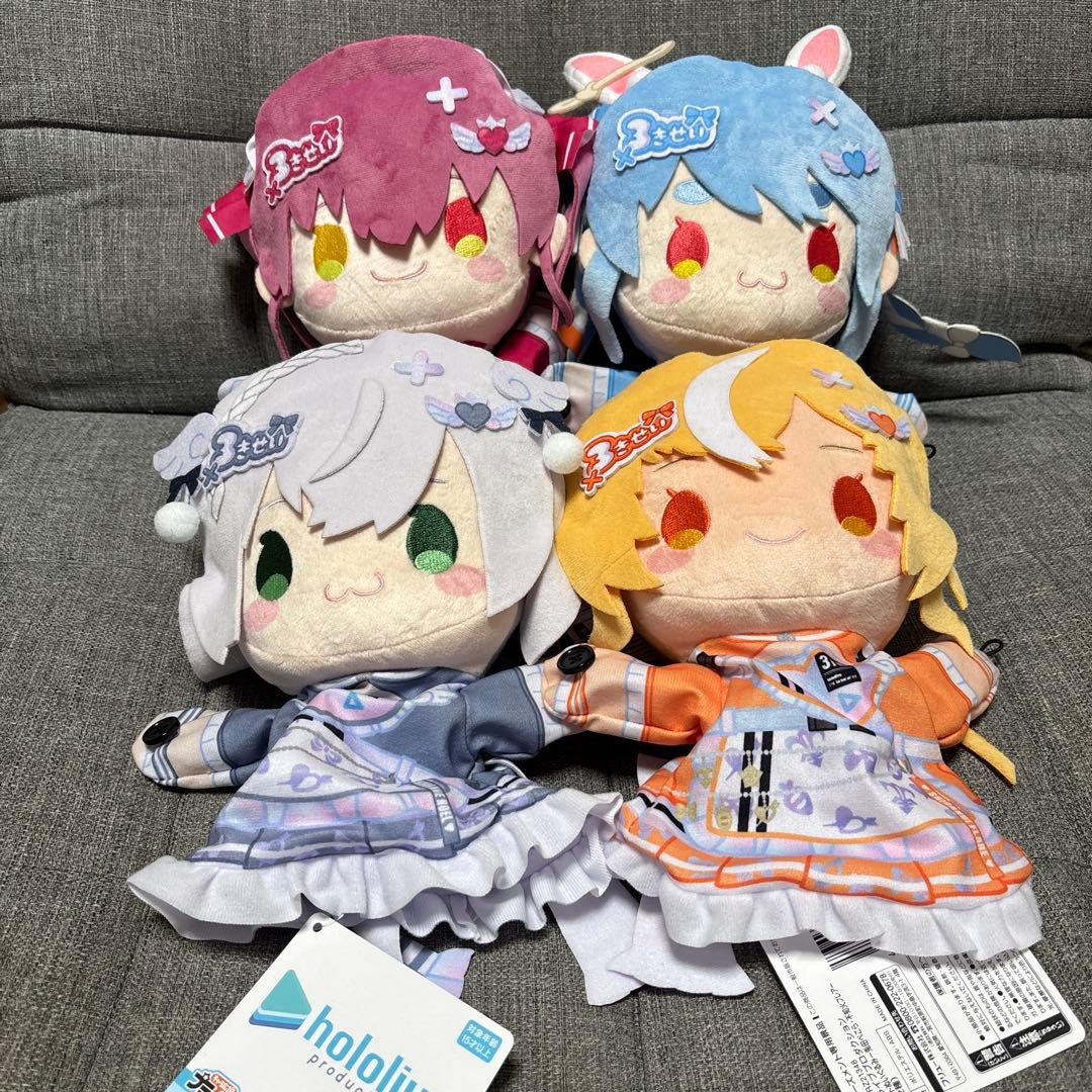 ホロライブ パペットぬいぐるみ 3期生 4種セット - メルカリ