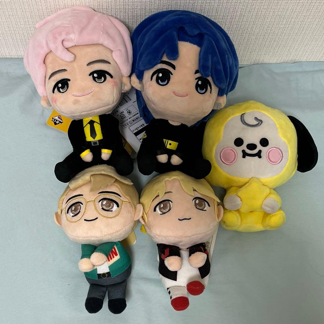 BTS TinyTAN／BT21 ぬいぐるみ キーホルダー まとめ売り - メルカリ