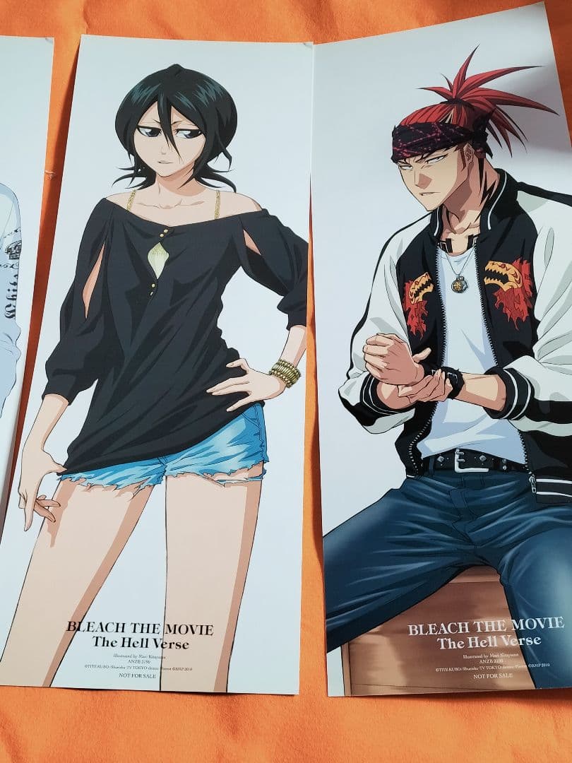 BLEACH イラストカード 4枚セット 阿散井恋次 朽木ルキア - メルカリ