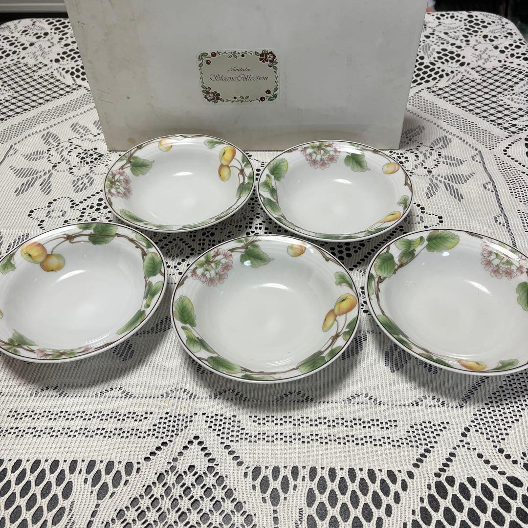 ノリタケ　SUMMER FRUITS　ボウル　小鉢　小皿　廃盤　コンテンポラリー ノリタケ Noritake コンテンポラリーシリーズ サマーフルーツ ディナー