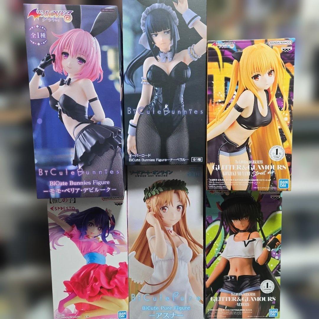 最新】プライズ 美少女 フィギュア 6体