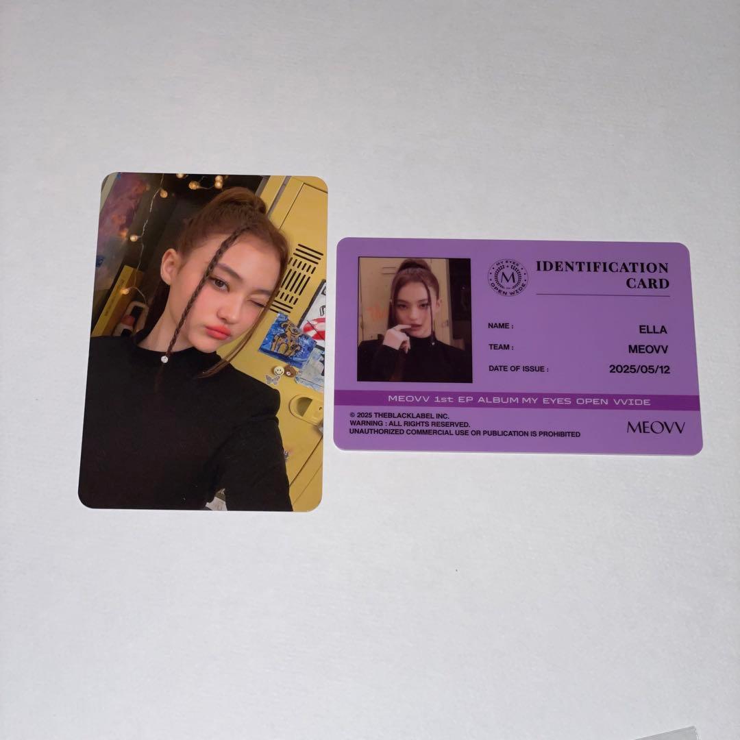 MEOVV エラ student ID CARD - メルカリ