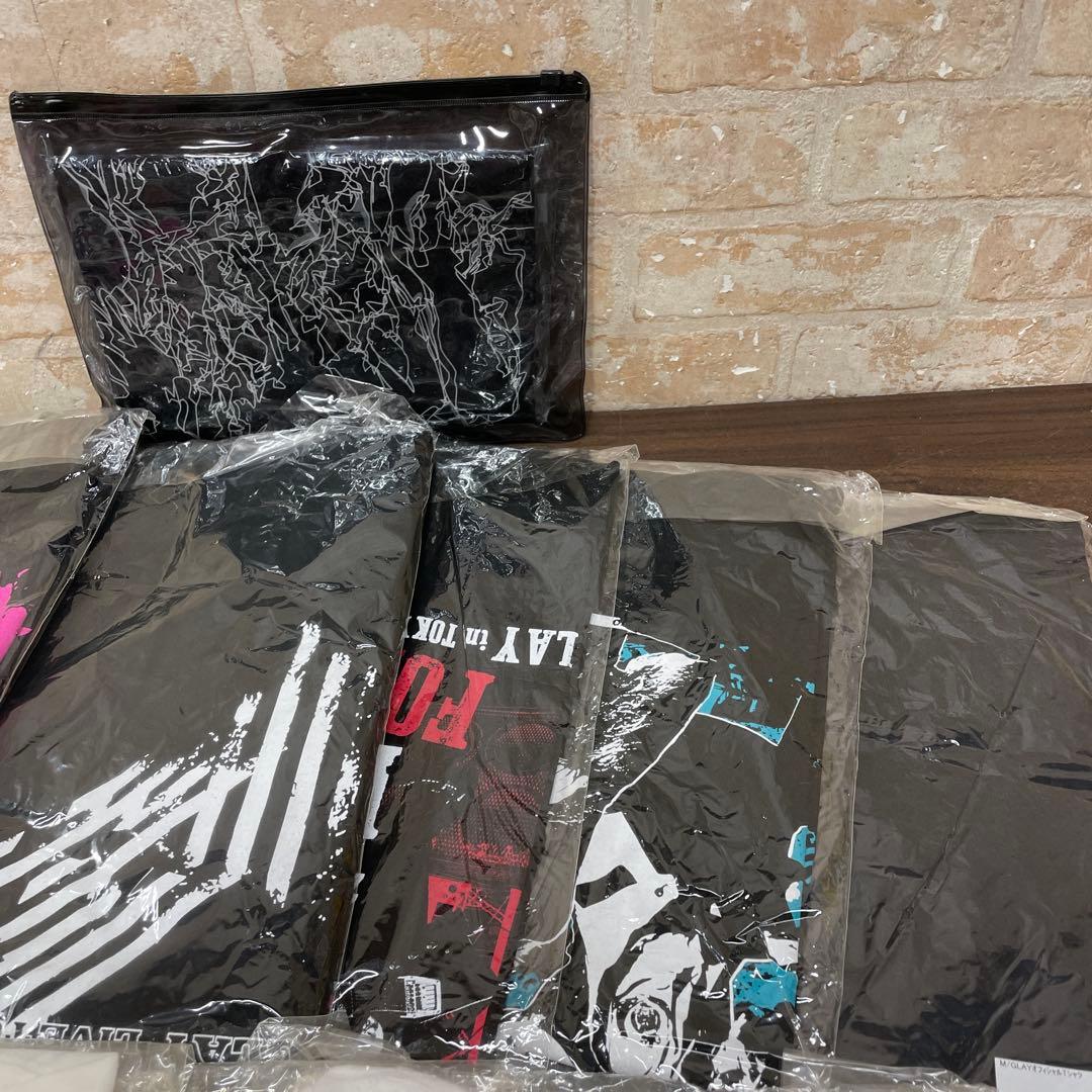A3 【未使用品】 GLAY ツアーTシャツ まとめ - メルカリ