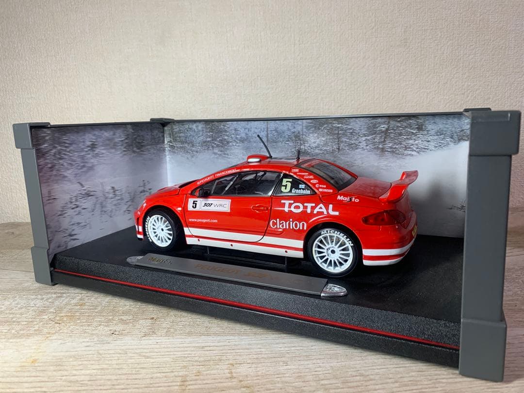Maisto Peugeot 307 WRC ミニカー 1/18 - メルカリ