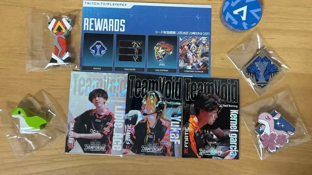 APEX ALGS 2026 札幌 限定グッズ 桜ネッシーピンバッジ 9点セット Apex ALGS 2026 札幌 記念品 グッズ 桜ネッシー ピンバッジセット