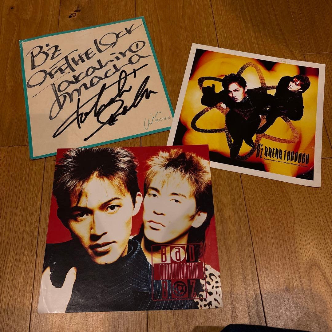 B'z 直筆サイン色紙OFF THE LOCK - メルカリ