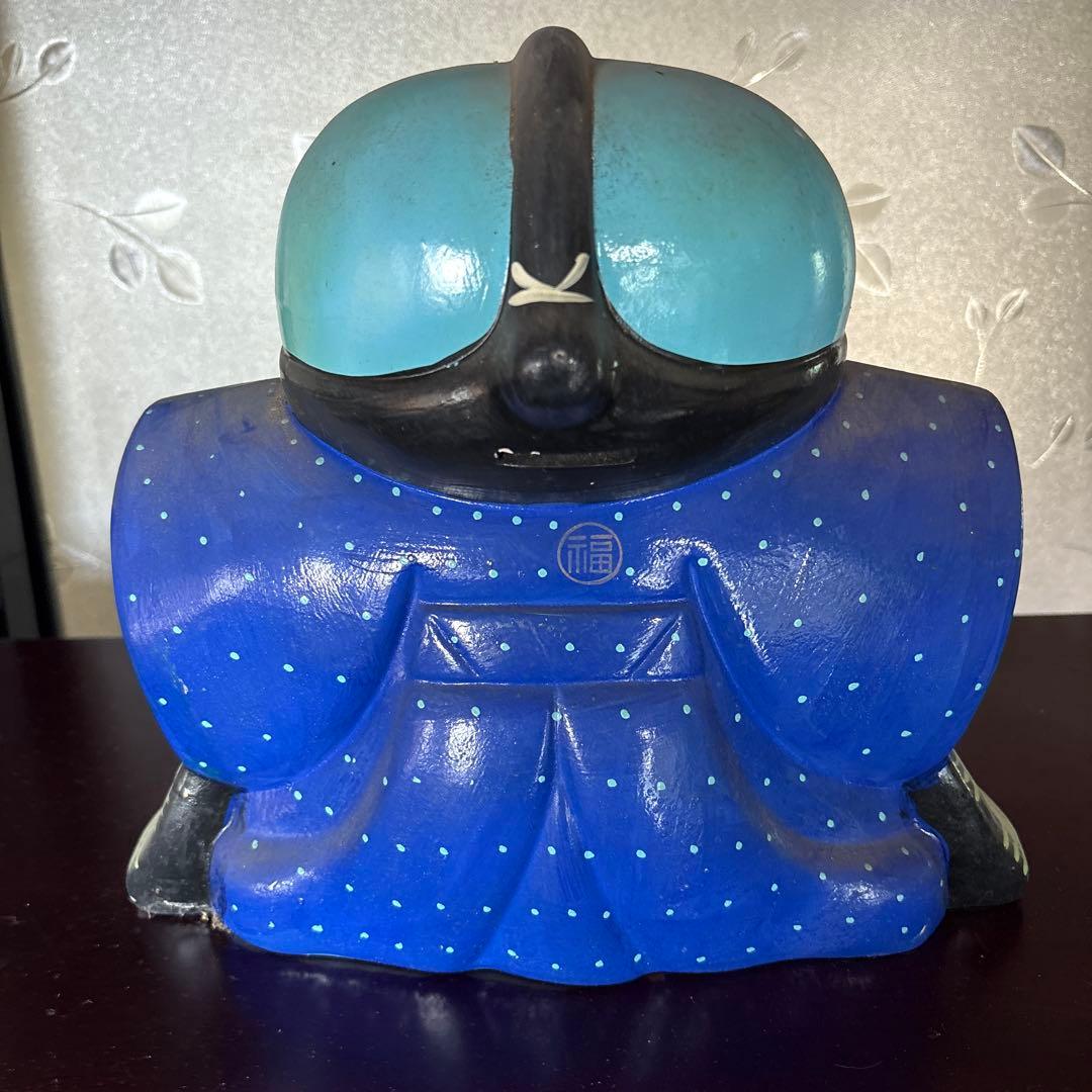 アンティーク【福助人形】 25×27×16cm 陶器 - メルカリ