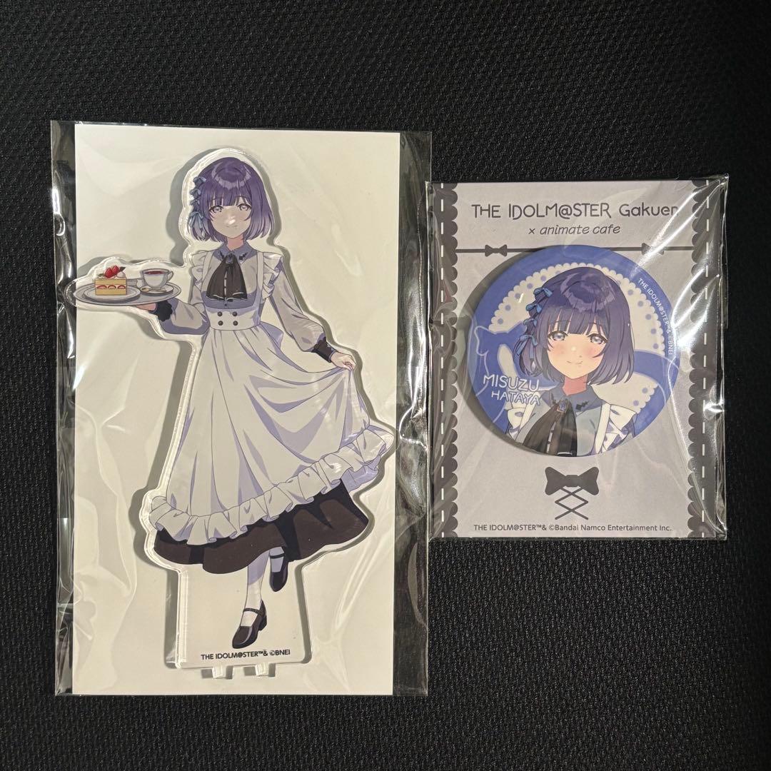 秦谷美鈴 アニメイトカフェ アクリルスタンド 缶バッジ セット - メルカリ