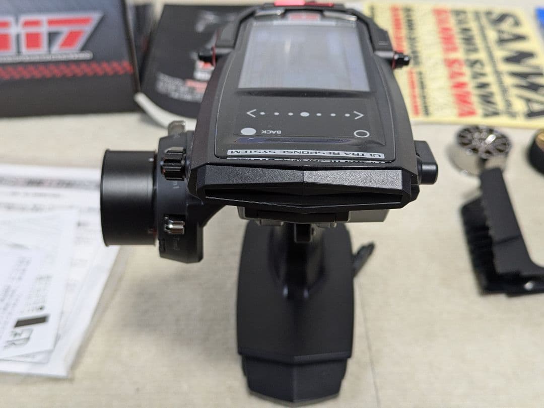 限定 受信機なし サンワ プロポ M17 リミテッドエディション レッド