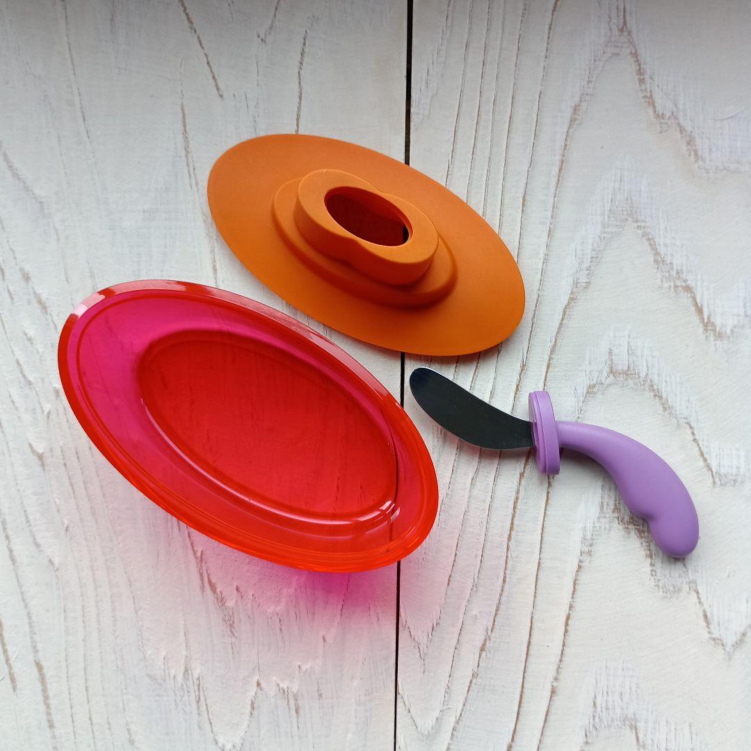 専用 アレッシィ ALESSI バターケース スプレッダー付き - メルカリ