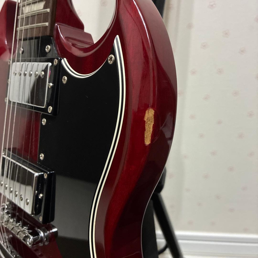 ソフトケース付き】エピフォン SG epiphone 赤 【2006年製】 Epiphone