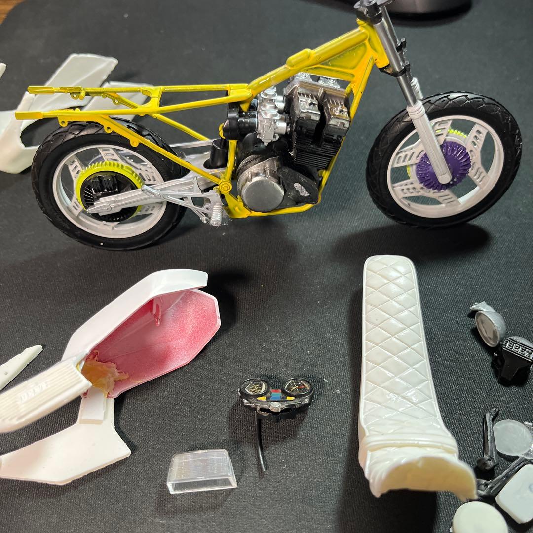 バイク プラモ 1/12 アオシマ レジン ジャンク CBX400F - メルカリ