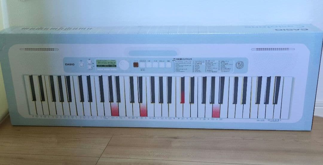 極美品』Casiotone 光ナビゲーションキーボード LK-335 - 鍵盤楽器