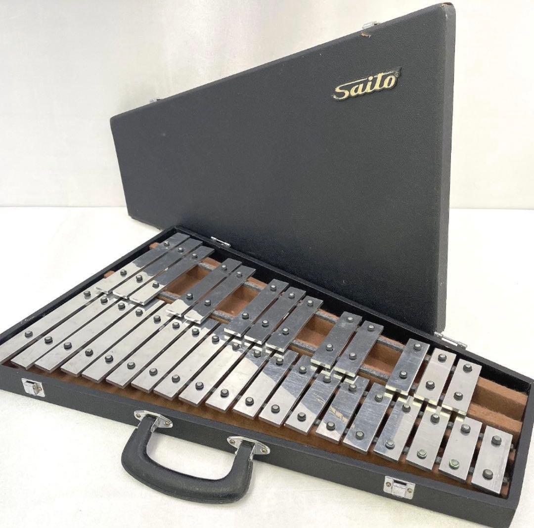 SAITO サイトウ グロッケンシュピール 鉄琴 32鍵 製品 グロッケンシュピール：SAITO ｜ 野中貿易