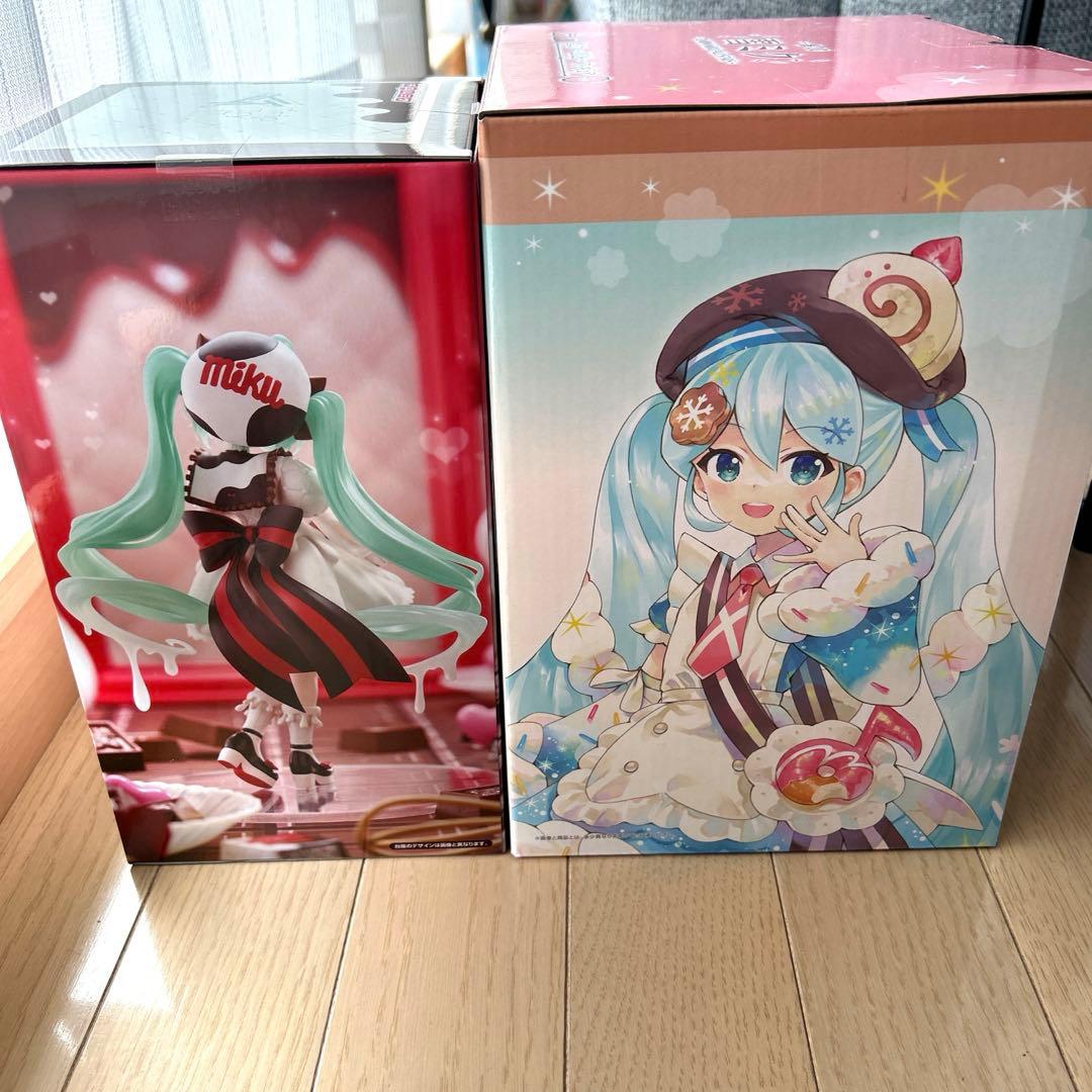 一番くじ 雪ミク 2026 A賞 雪ミク フィギュア ＋チロルミク フィギュア