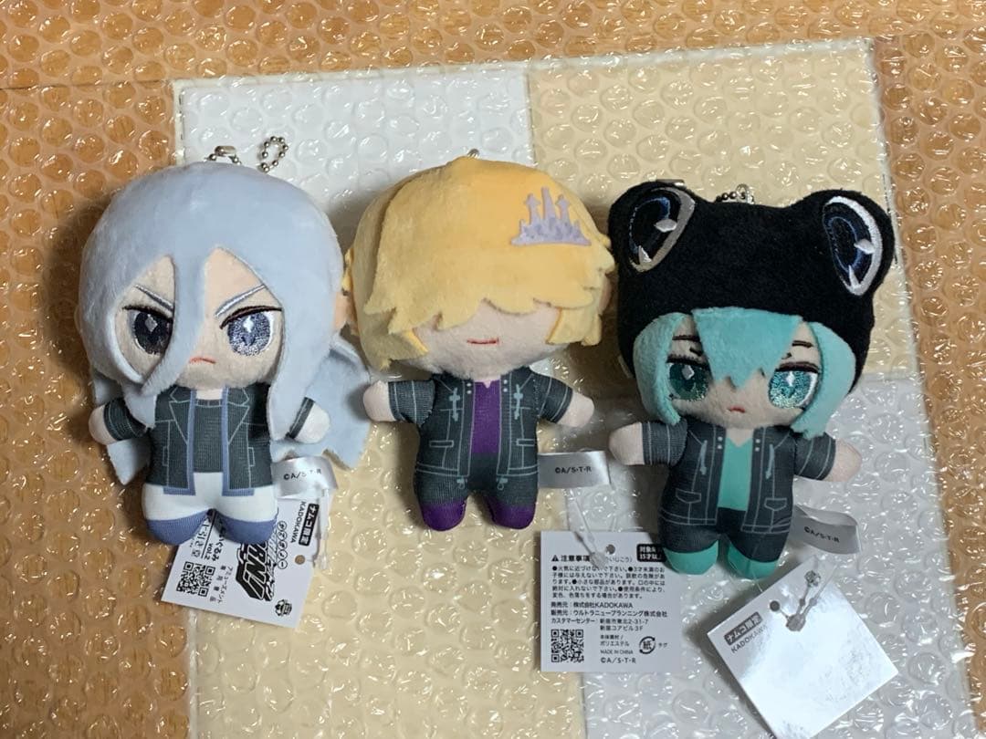 家庭教師ヒットマン REBORN! ちょこ友 ぬいぐるみ ナムコ限定 3種