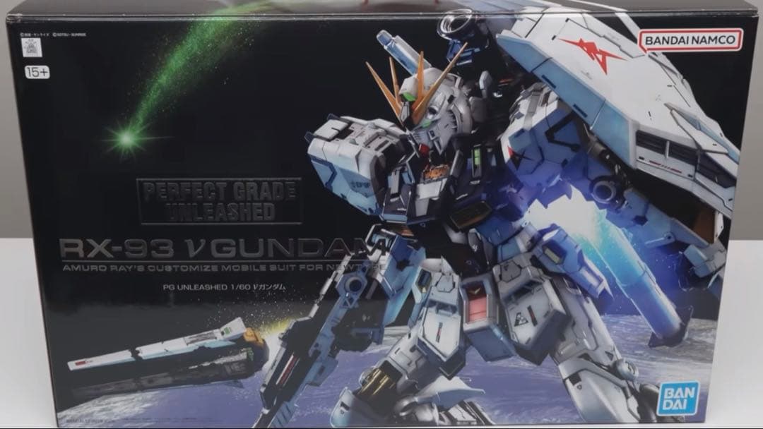 PG UNLEASHED 1/60 ニューガンダム PERFECT GRADE UNLEASHED 1/60 νガンダム | バンダイ ホビーサイト