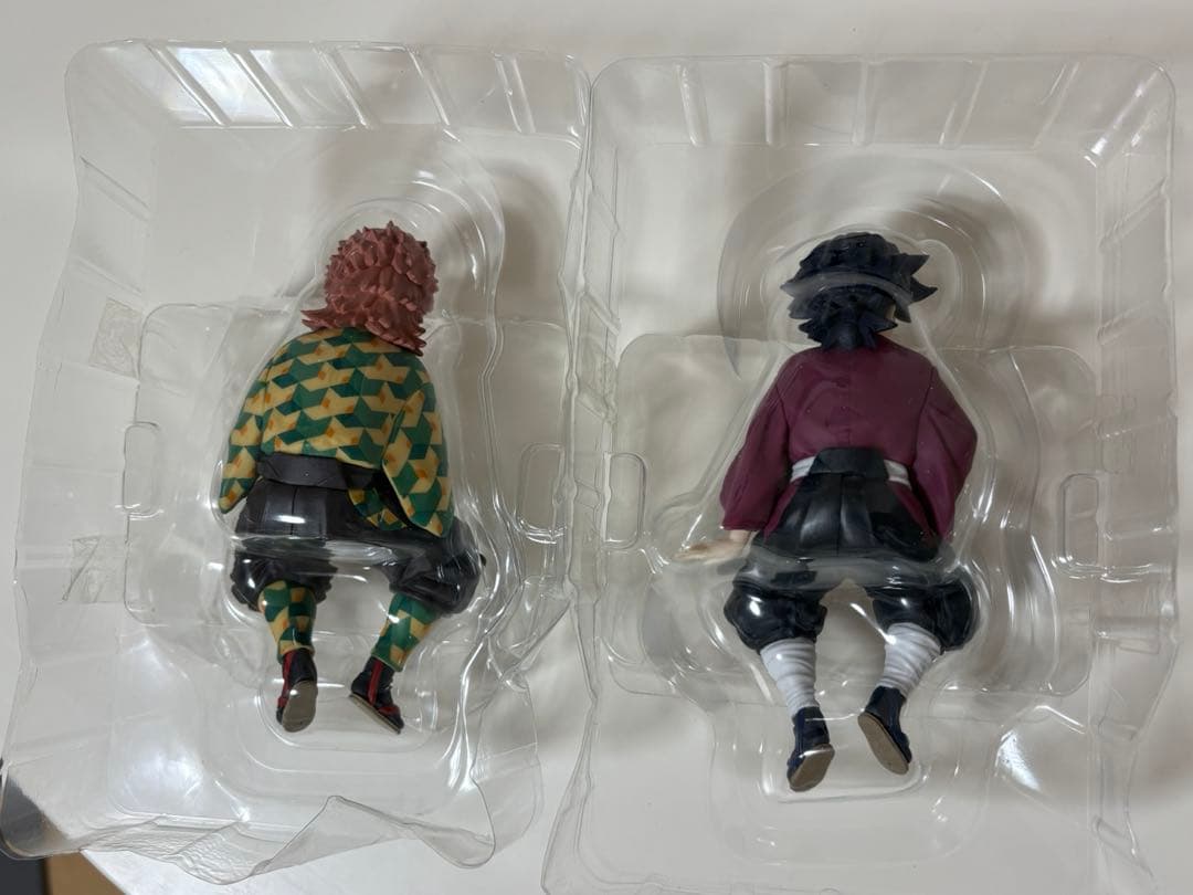 鬼滅の刃 ちょこのせフィギュア 幼少期 冨岡義勇 錆兎 2体セット