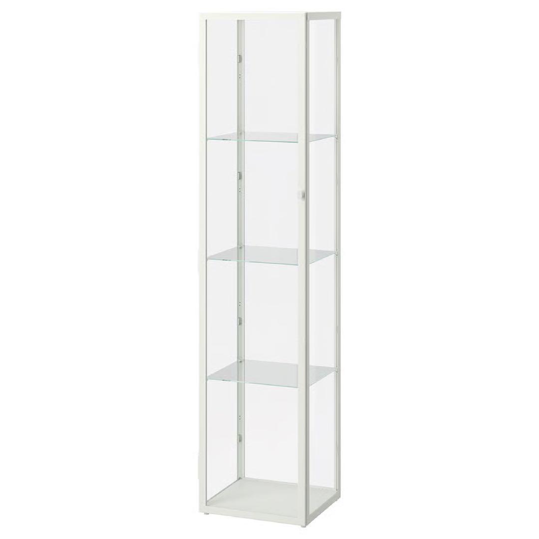 あーママ　新品未使用　IKEA BLÅLIDEN ブローリーデン BLÅLIDEN ブローリーデン コレクションケース, ホワイト, 35x32x151 cm