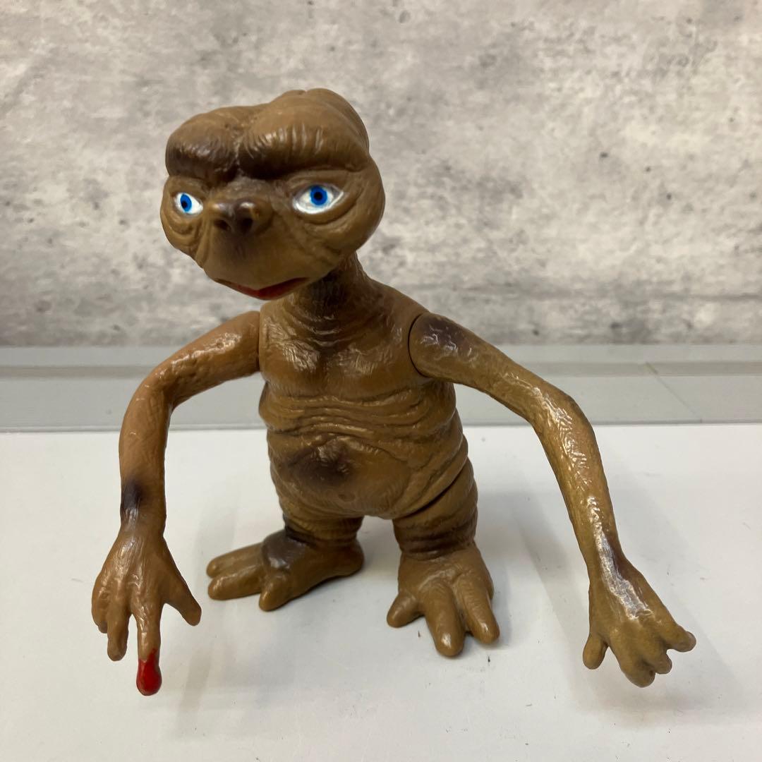 昭和レトロ E.T ソフビ フィギュア キッズ おもちゃ 人形 コレクション