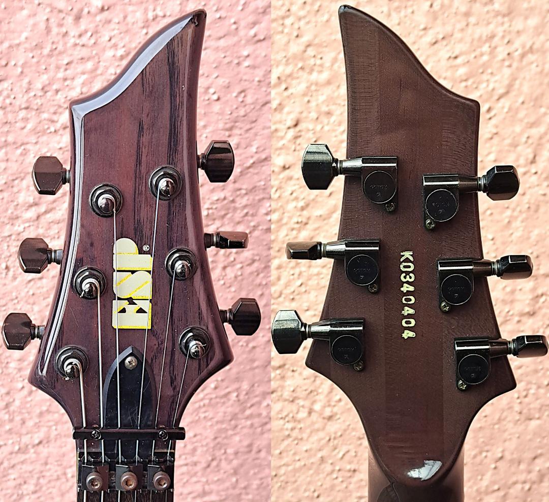 □ESP FOREST GT Floyd Rose Ebony セイモアダンカン - メルカリ